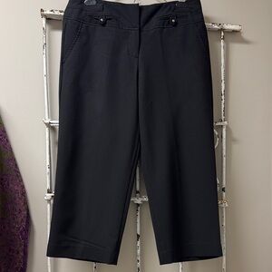 Larry Levine Stretch Black Trousers